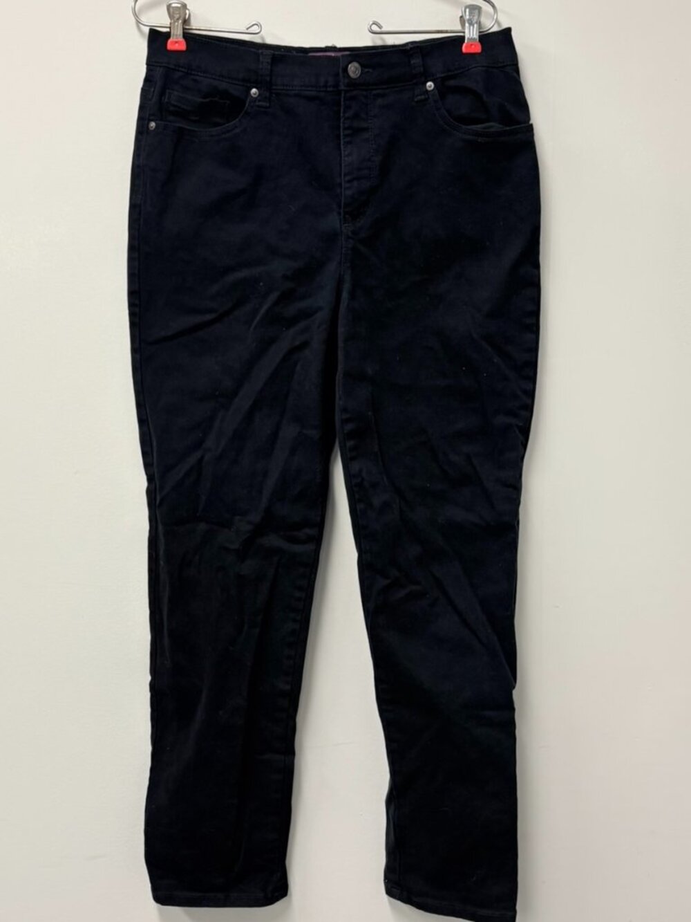 Gloria Vanderbilt Amanda Black Jeans Size 10 Classic Stretch